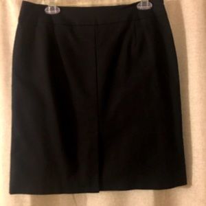 Talbots stretch black skirt